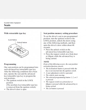 mazda cx-7 2012 owners manual